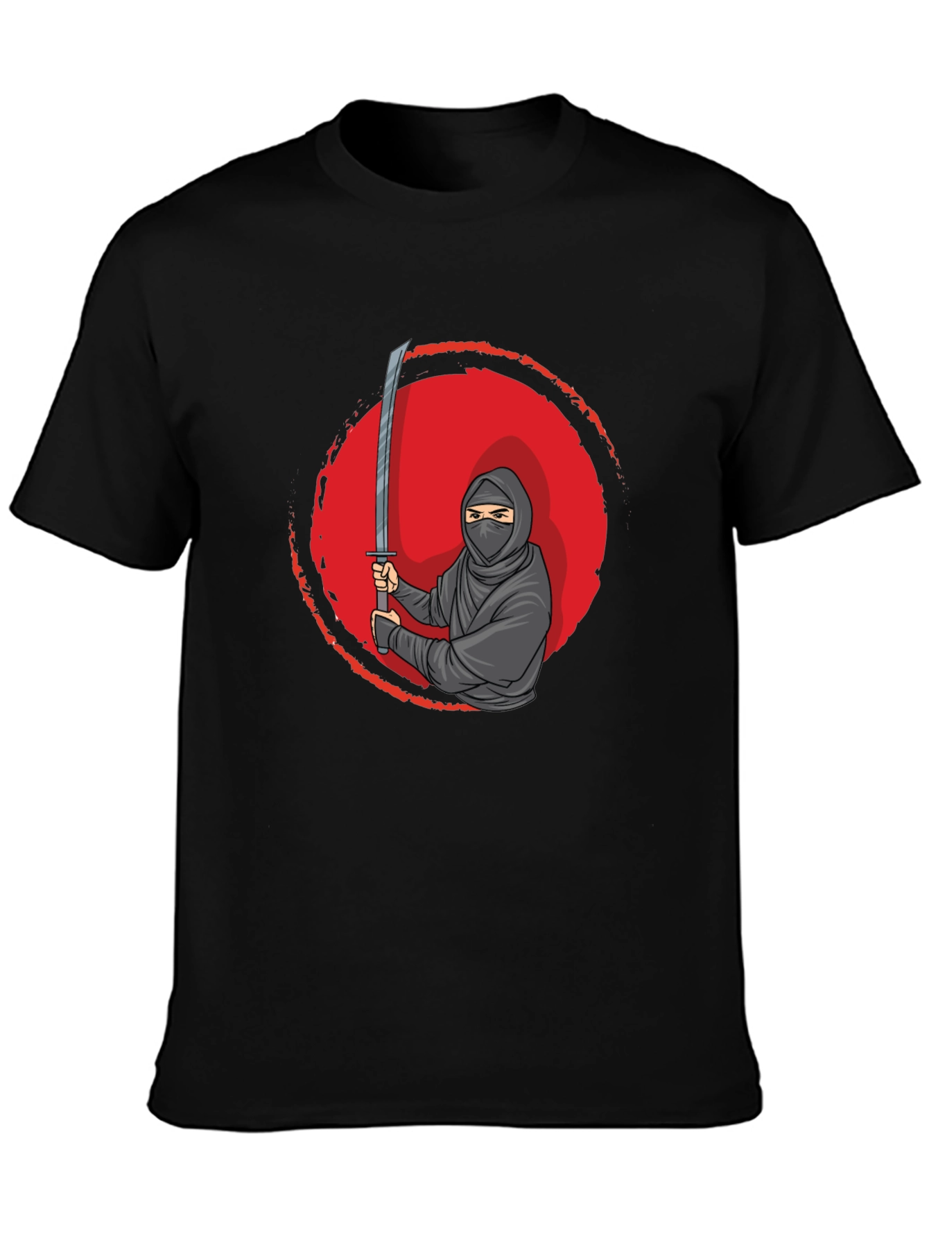 Ninja Sword T-Shirt - Graphic Tee for Martial Arts Fans