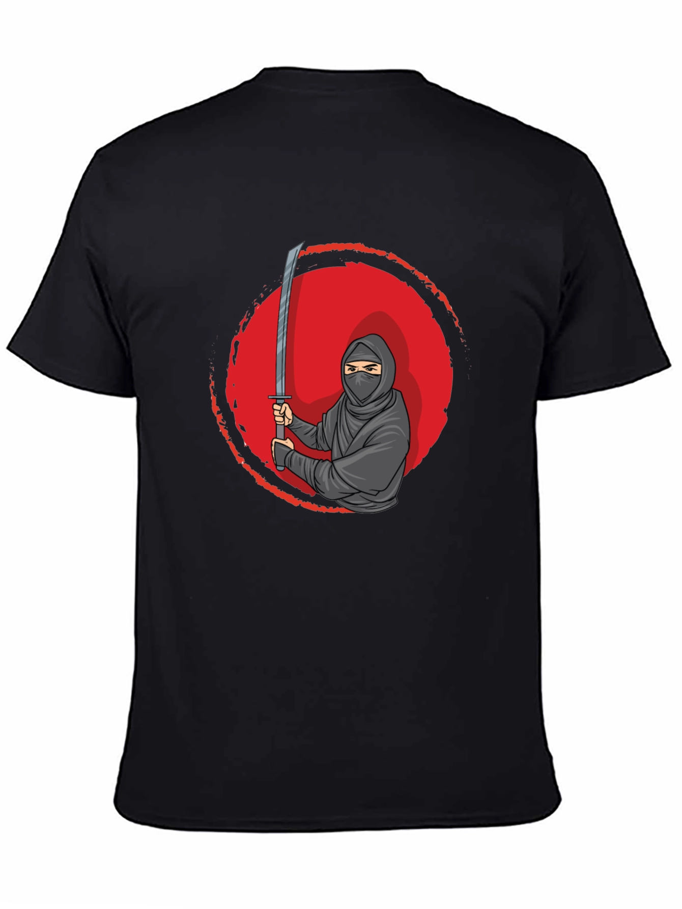 Ninja Sword T-Shirt - Graphic Tee for Martial Arts Fans