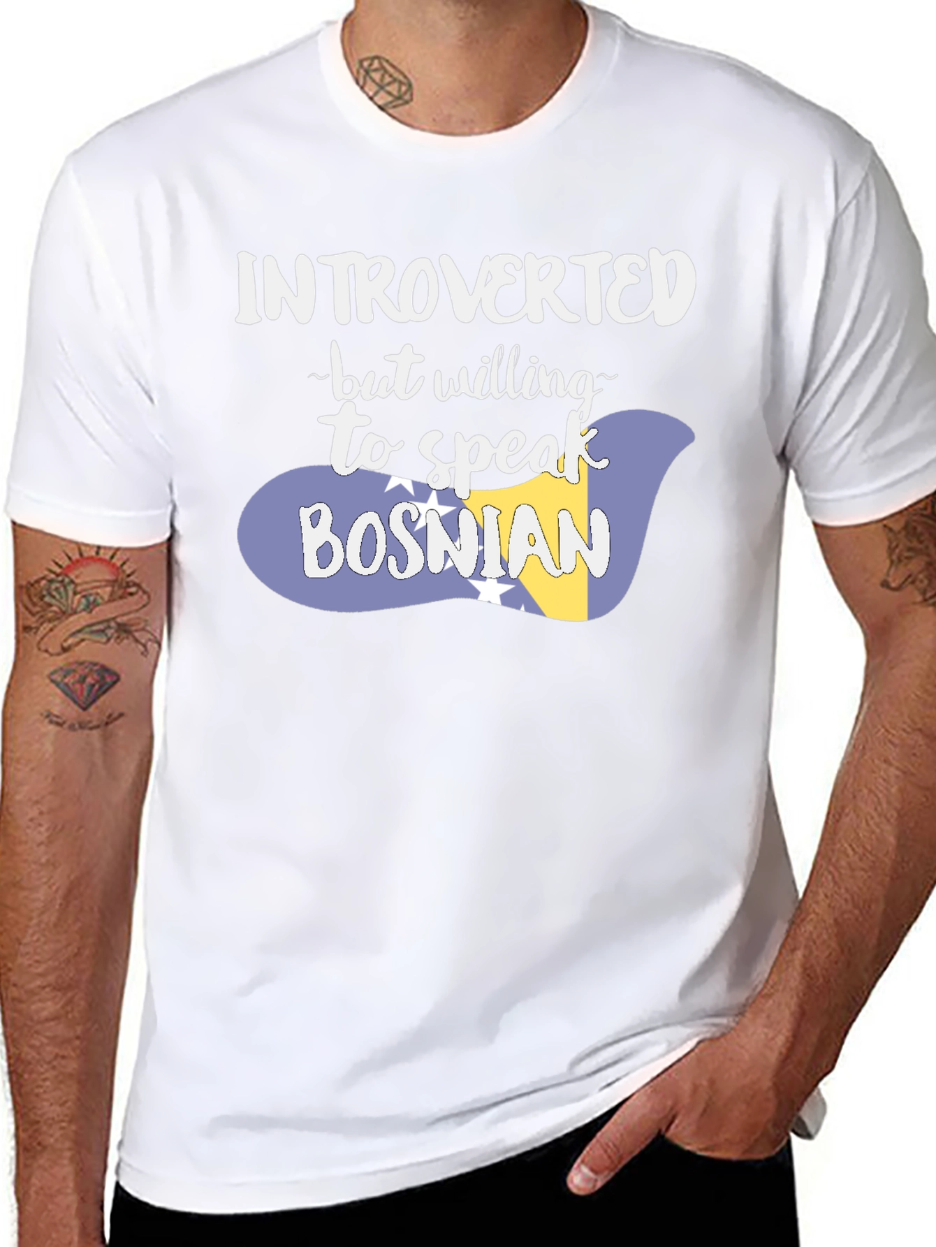 Introverted Bosnian T-Shirt