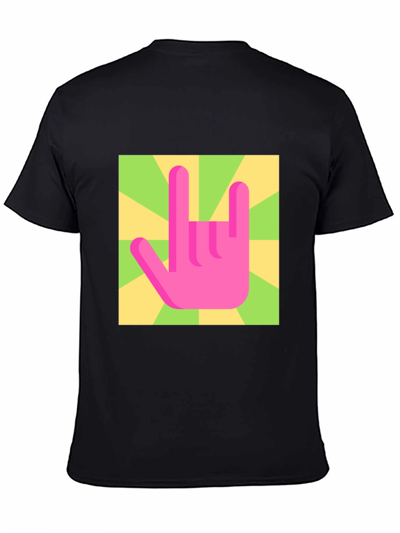 Rock On Graphic Tee - Retro Style