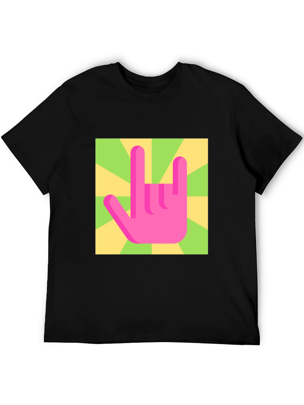Rock On Graphic Tee - Retro Style