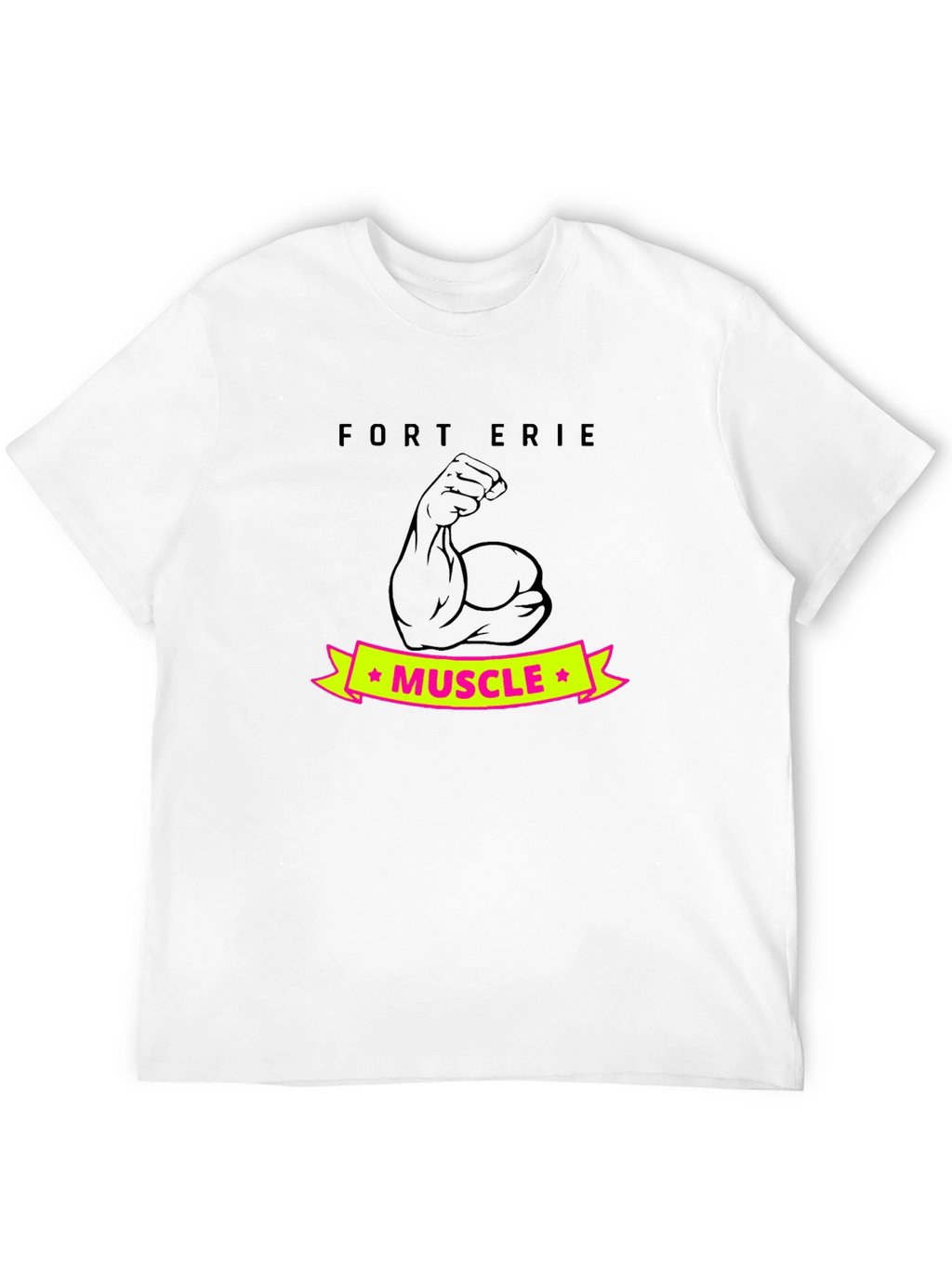 Fort Erie Muscle T-Shirt - Black