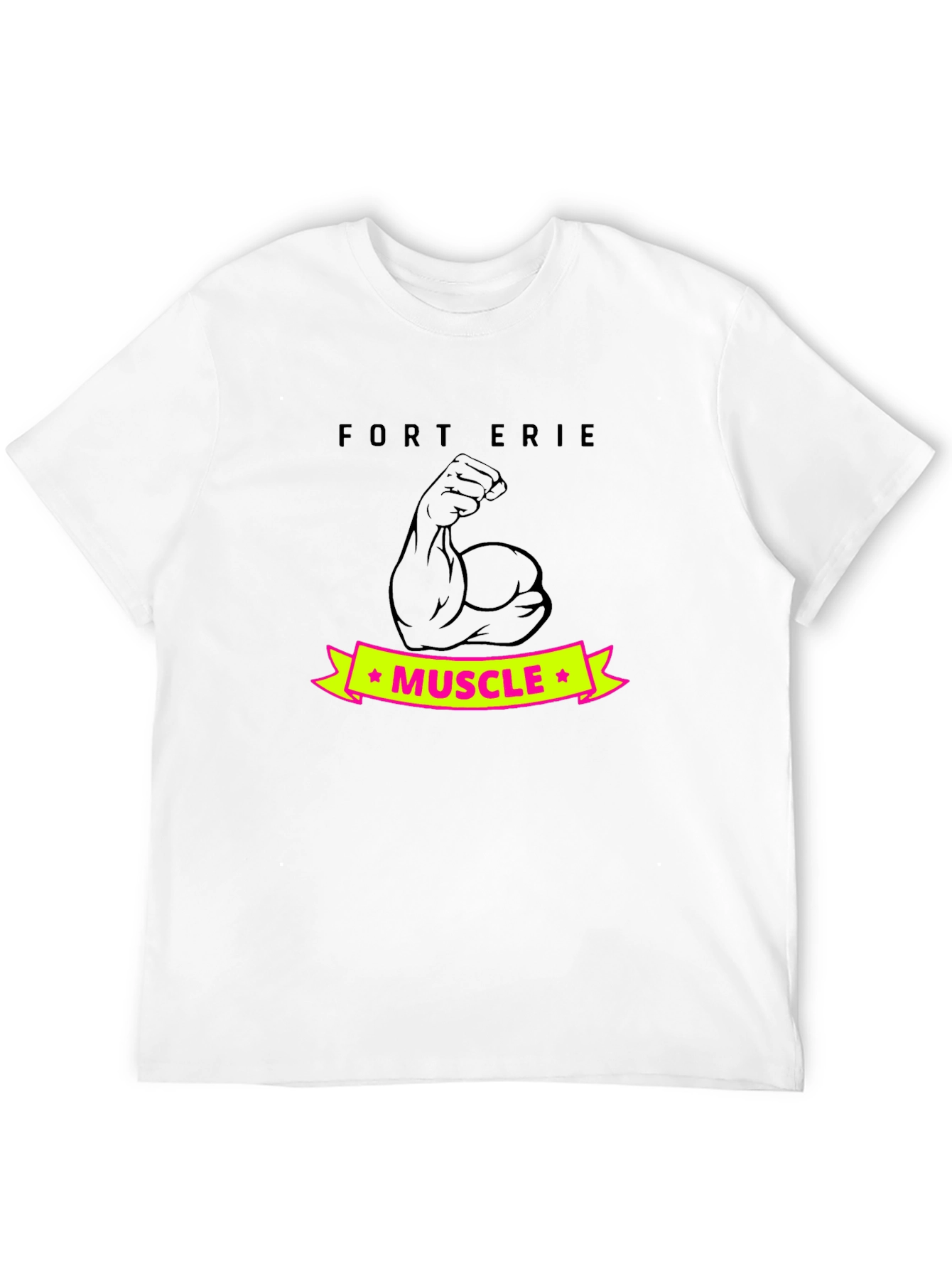 Fort Erie Muscle T-Shirt - Black