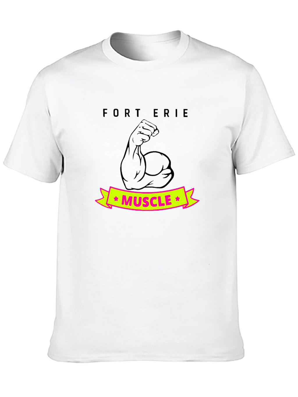 Fort Erie Muscle T-Shirt - Black