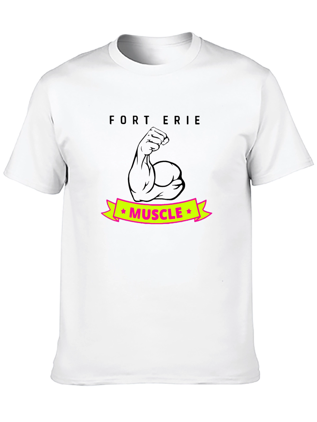 Fort Erie Muscle T-Shirt - Black