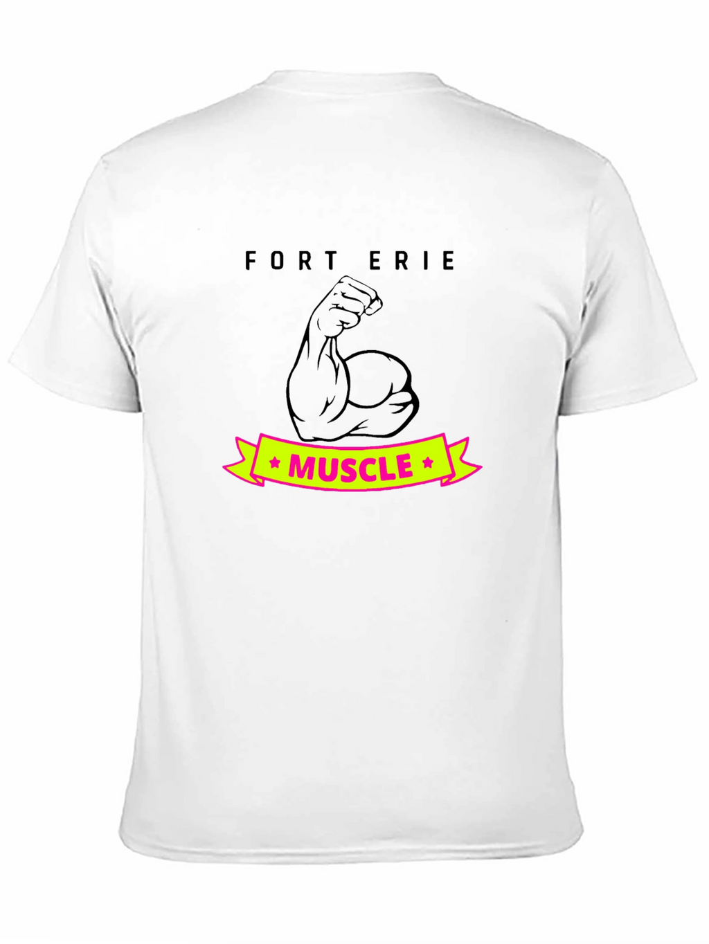 Fort Erie Muscle T-Shirt - Black