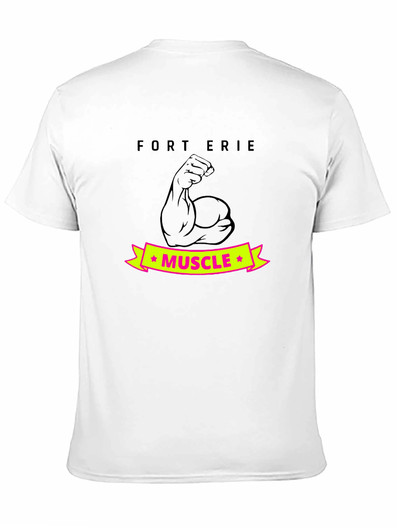 Fort Erie Muscle T-Shirt - Black