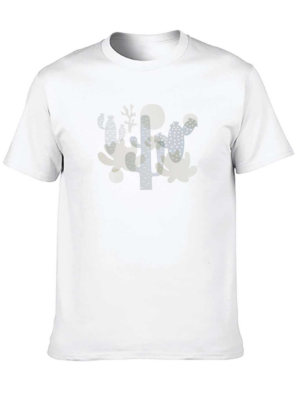 Cactus Graphic Black T-Shirt