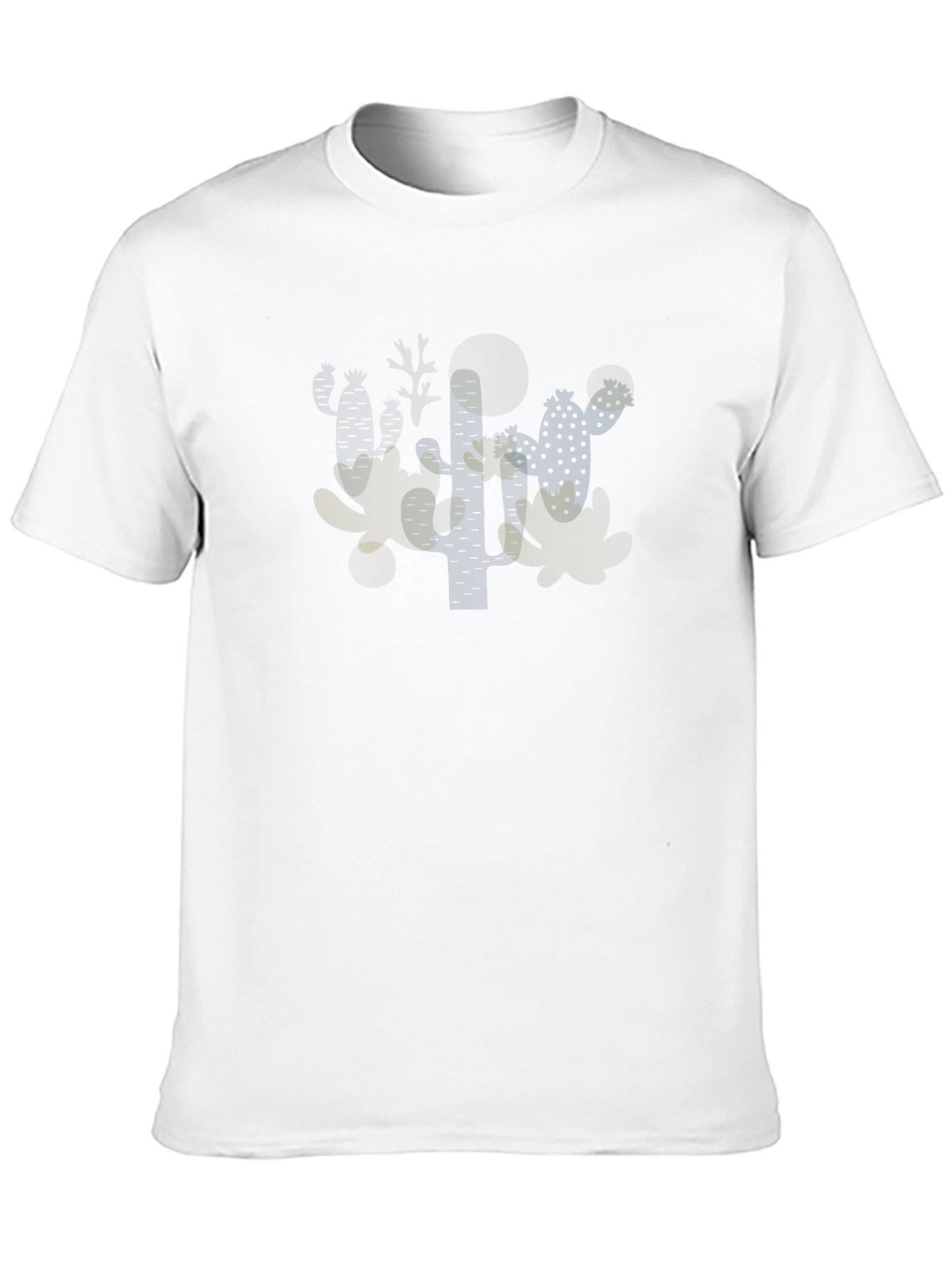 Cactus Graphic Black T-Shirt
