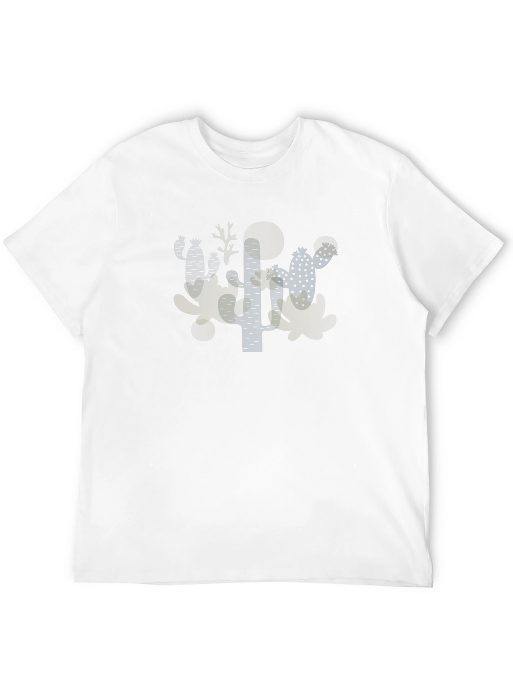 Cactus Graphic Black T-Shirt