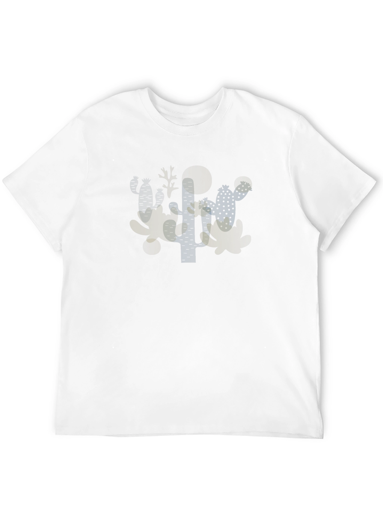 Cactus Graphic Black T-Shirt