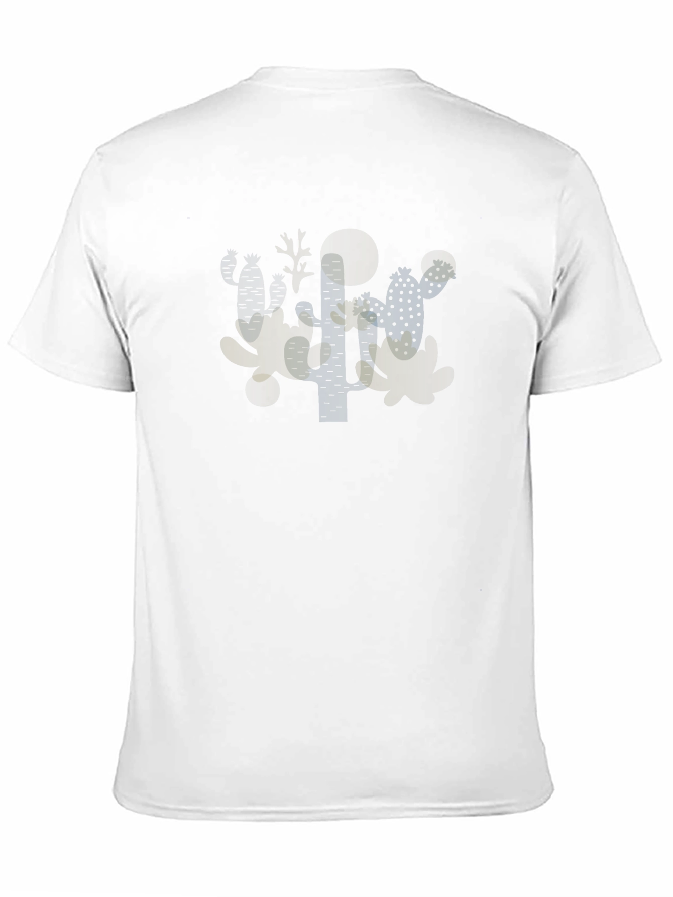 Cactus Graphic Black T-Shirt