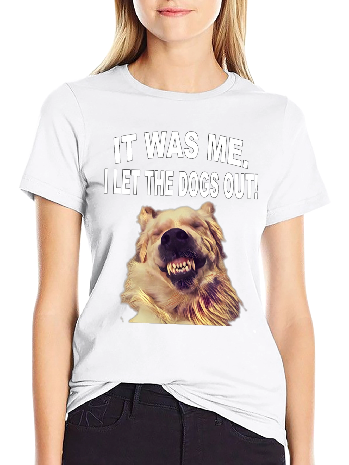 It Was Me I Let the Dogs Out T-Shirt