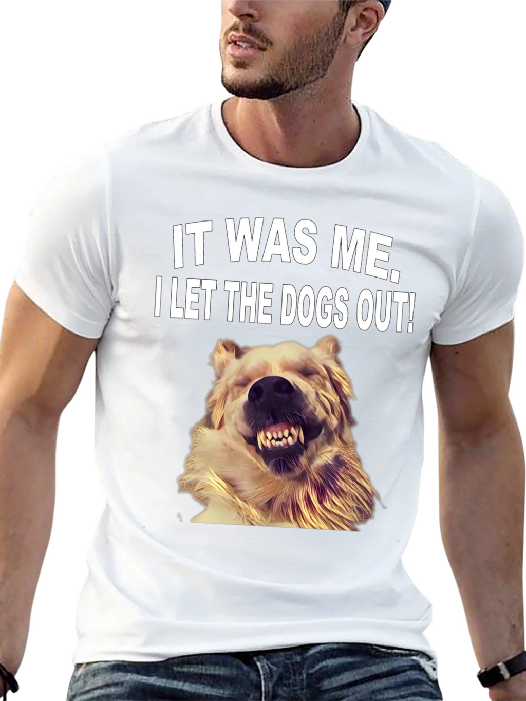It Was Me I Let the Dogs Out T-Shirt