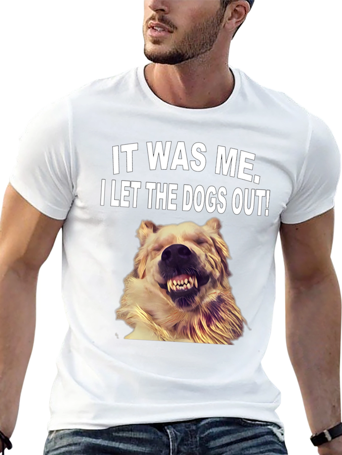 It Was Me I Let the Dogs Out T-Shirt