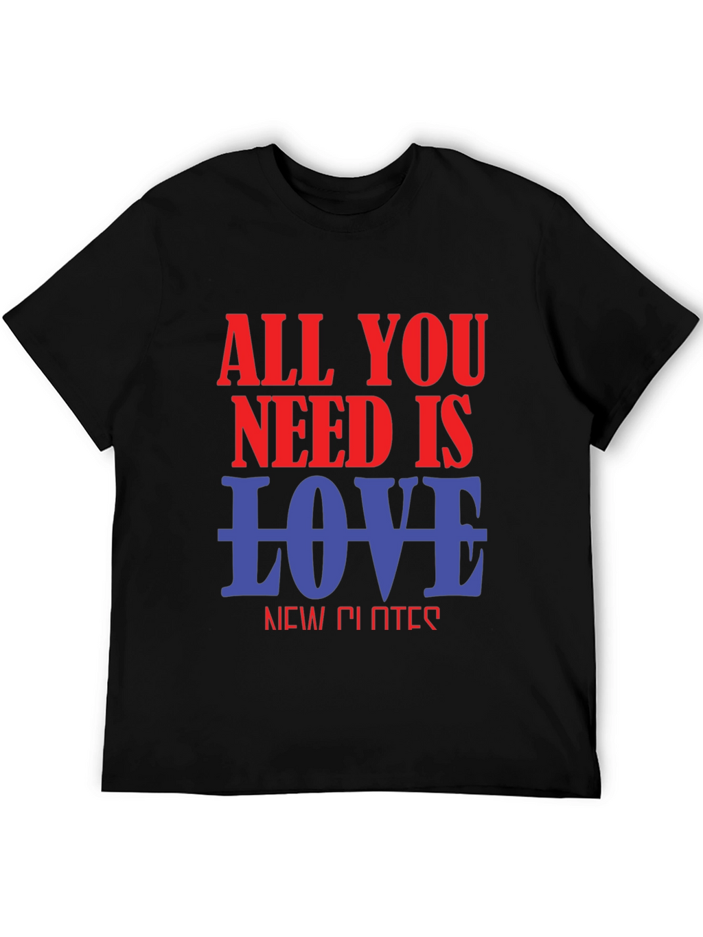 All You Need Is Love Graphic T-Shirt - Black