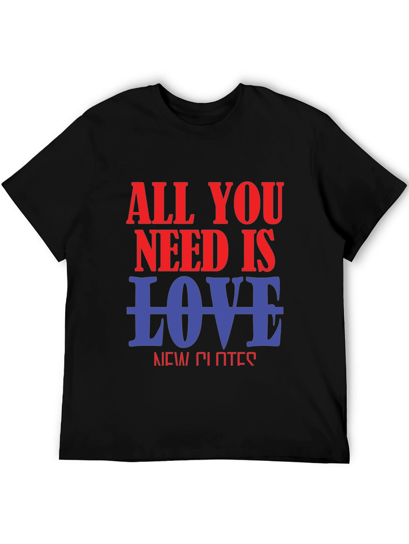 All You Need Is Love Graphic T-Shirt - Black