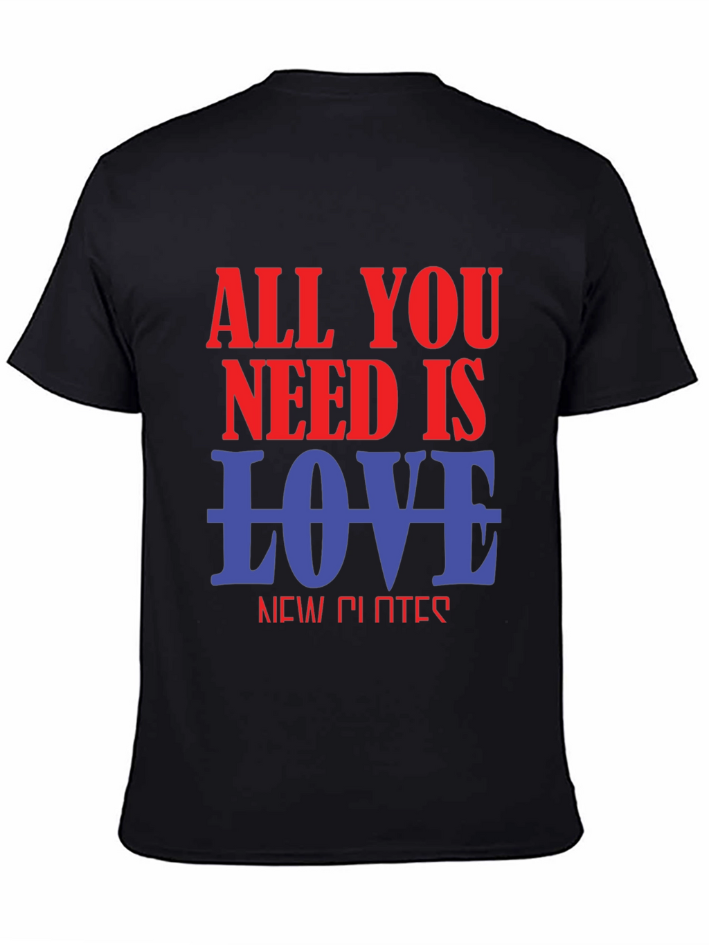 All You Need Is Love Graphic T-Shirt - Black
