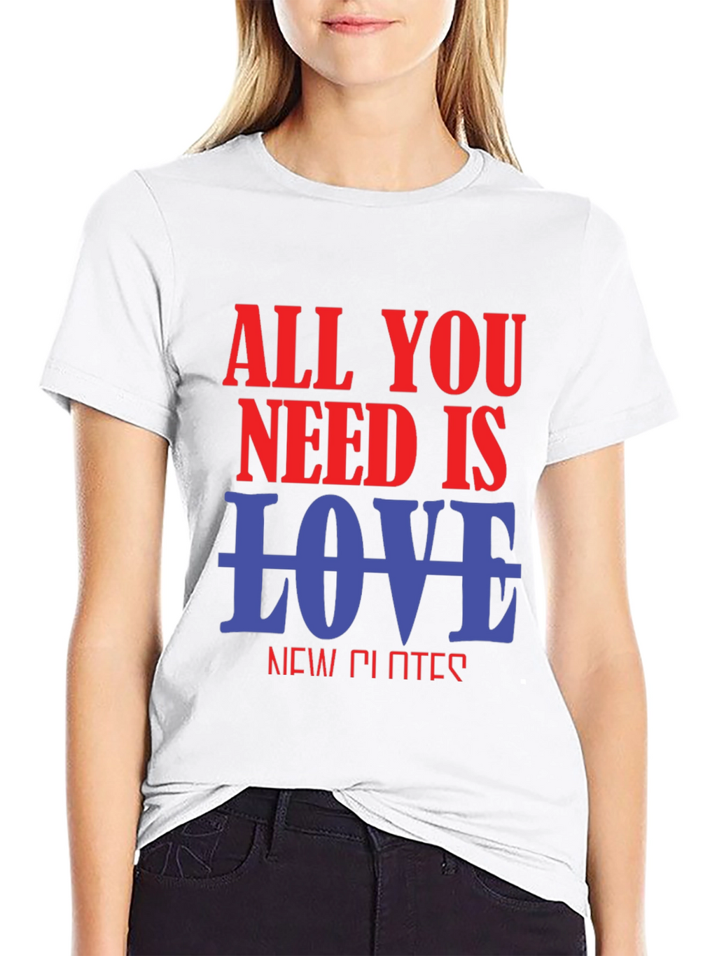 All You Need Is Love Graphic T-Shirt - Black