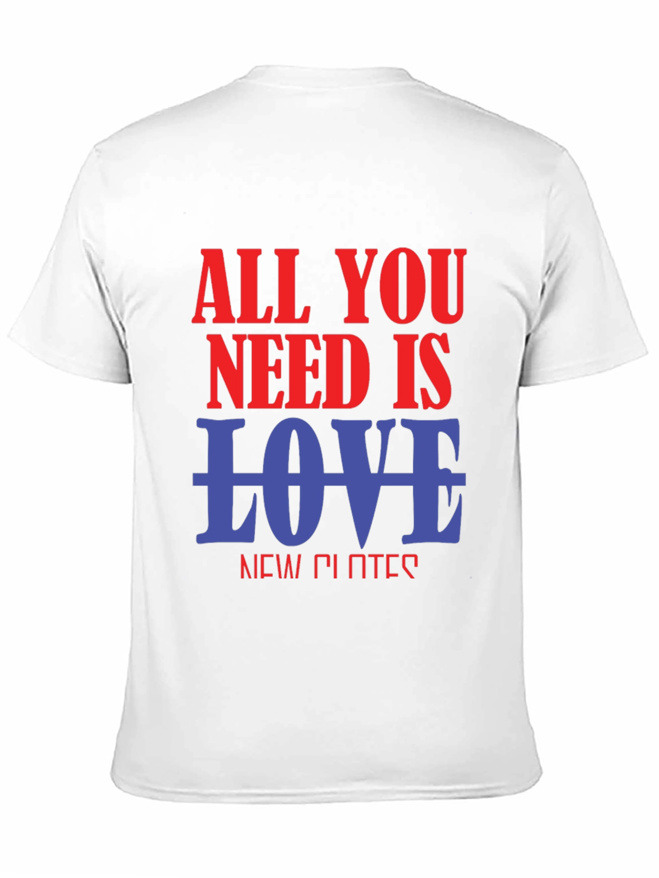 All You Need Is Love Graphic T-Shirt - Black