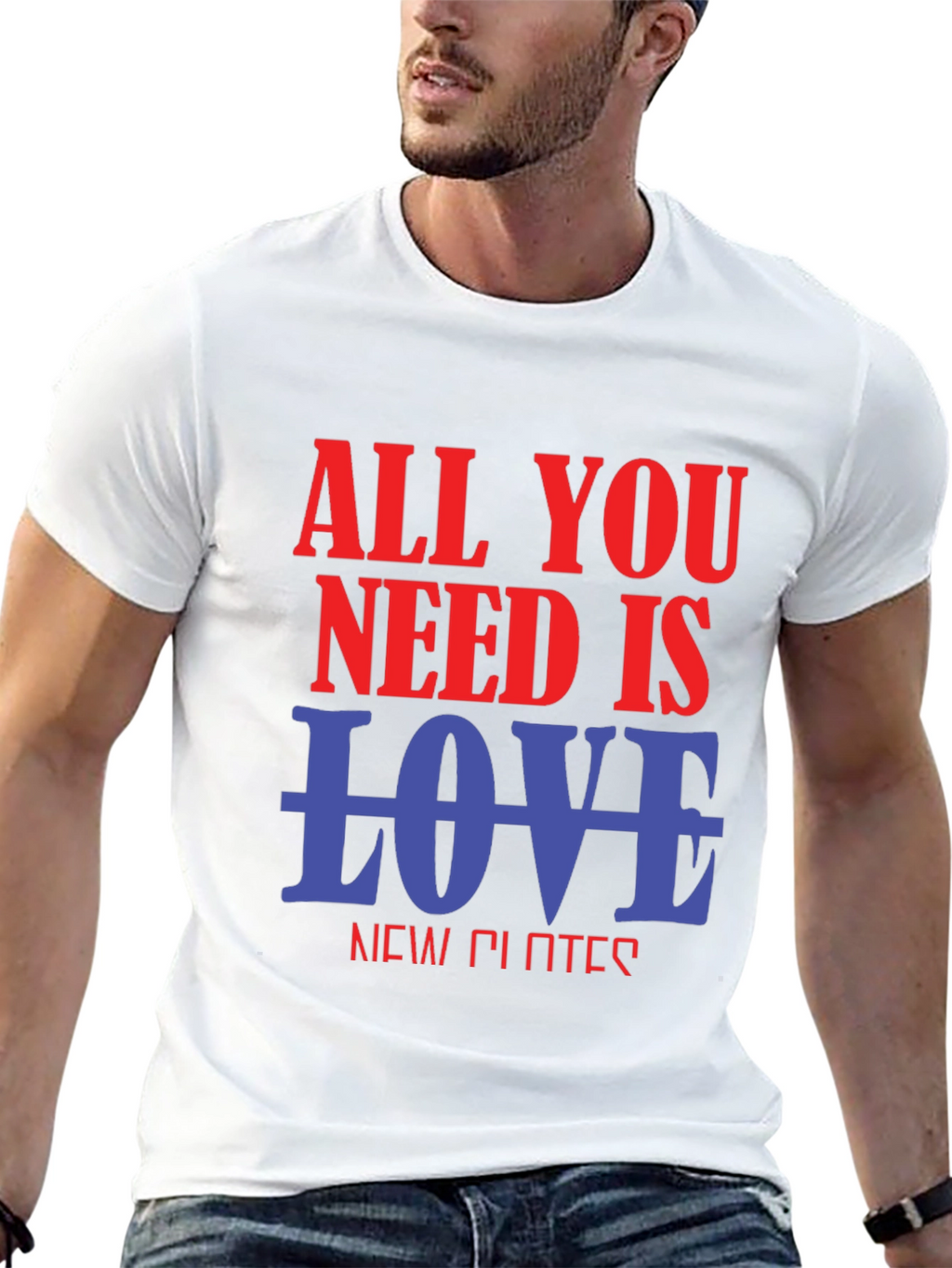 All You Need Is Love Graphic T-Shirt - Black