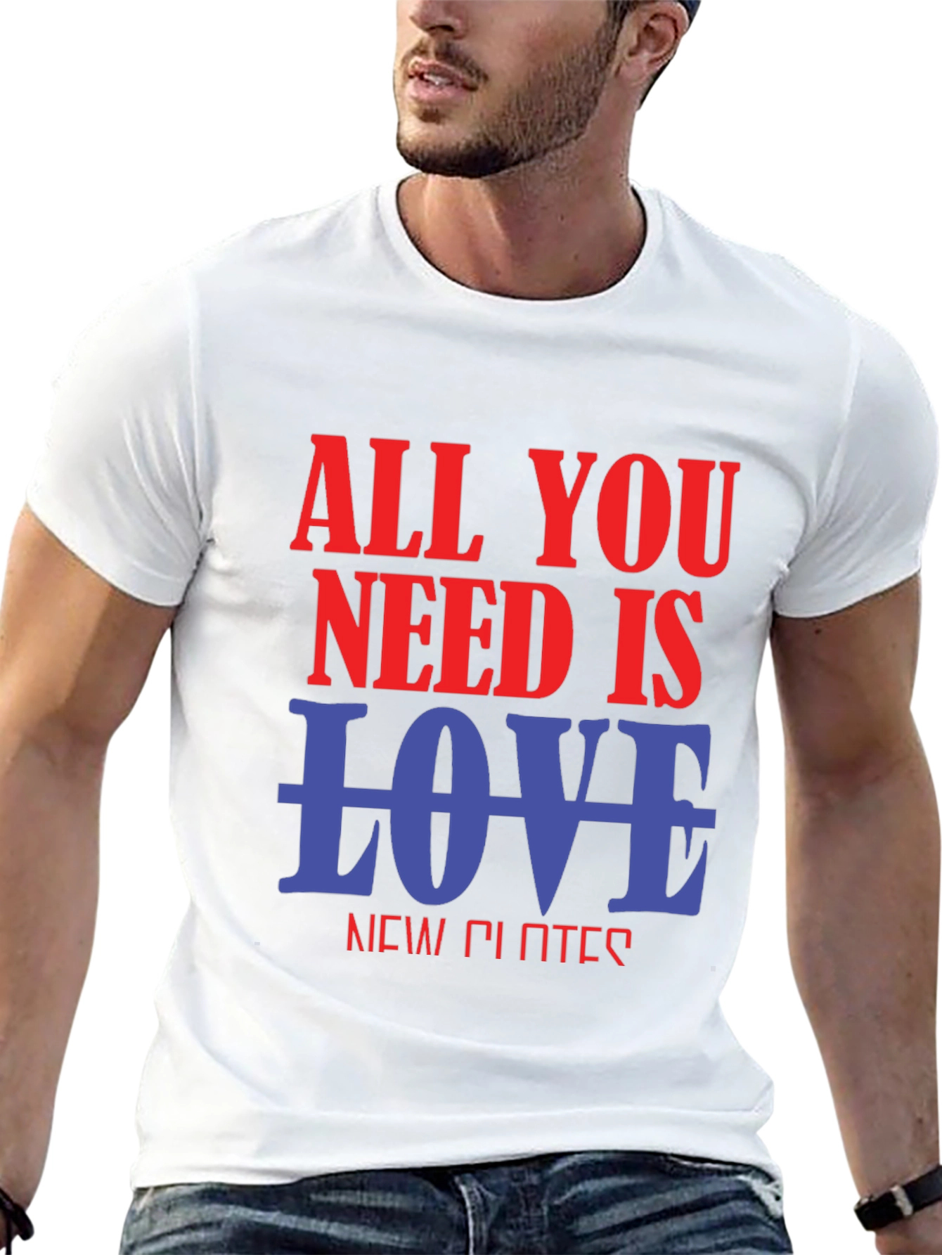 All You Need Is Love Graphic T-Shirt - Black