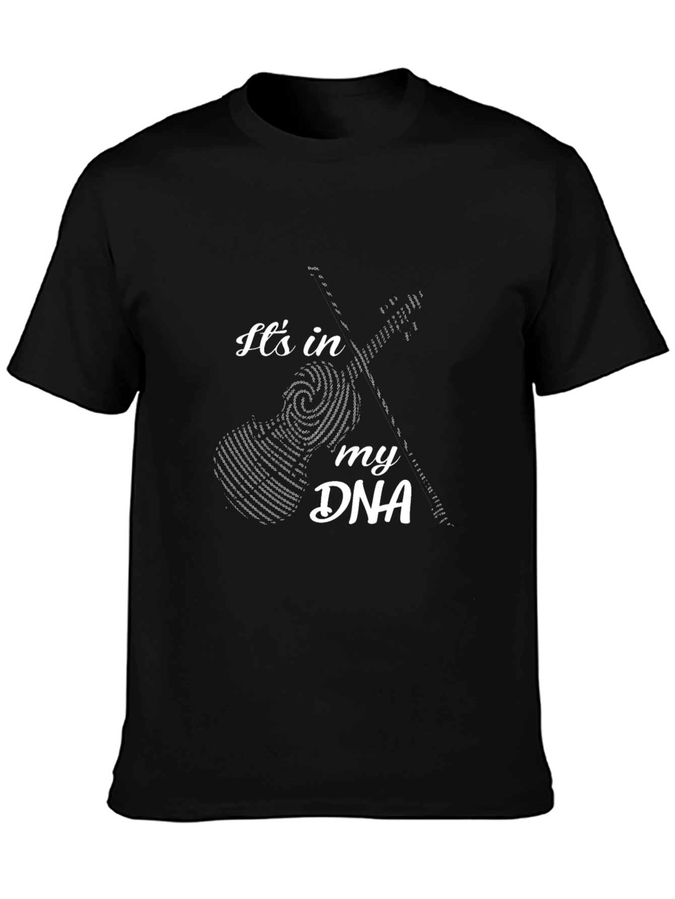 Musicians DNA Black T-Shirt