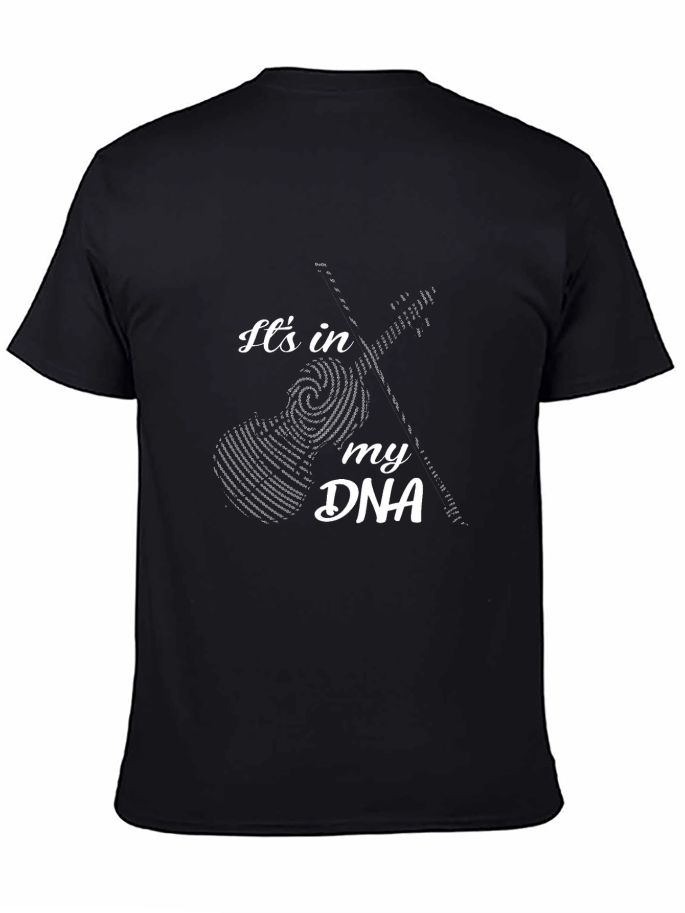 Musicians DNA Black T-Shirt