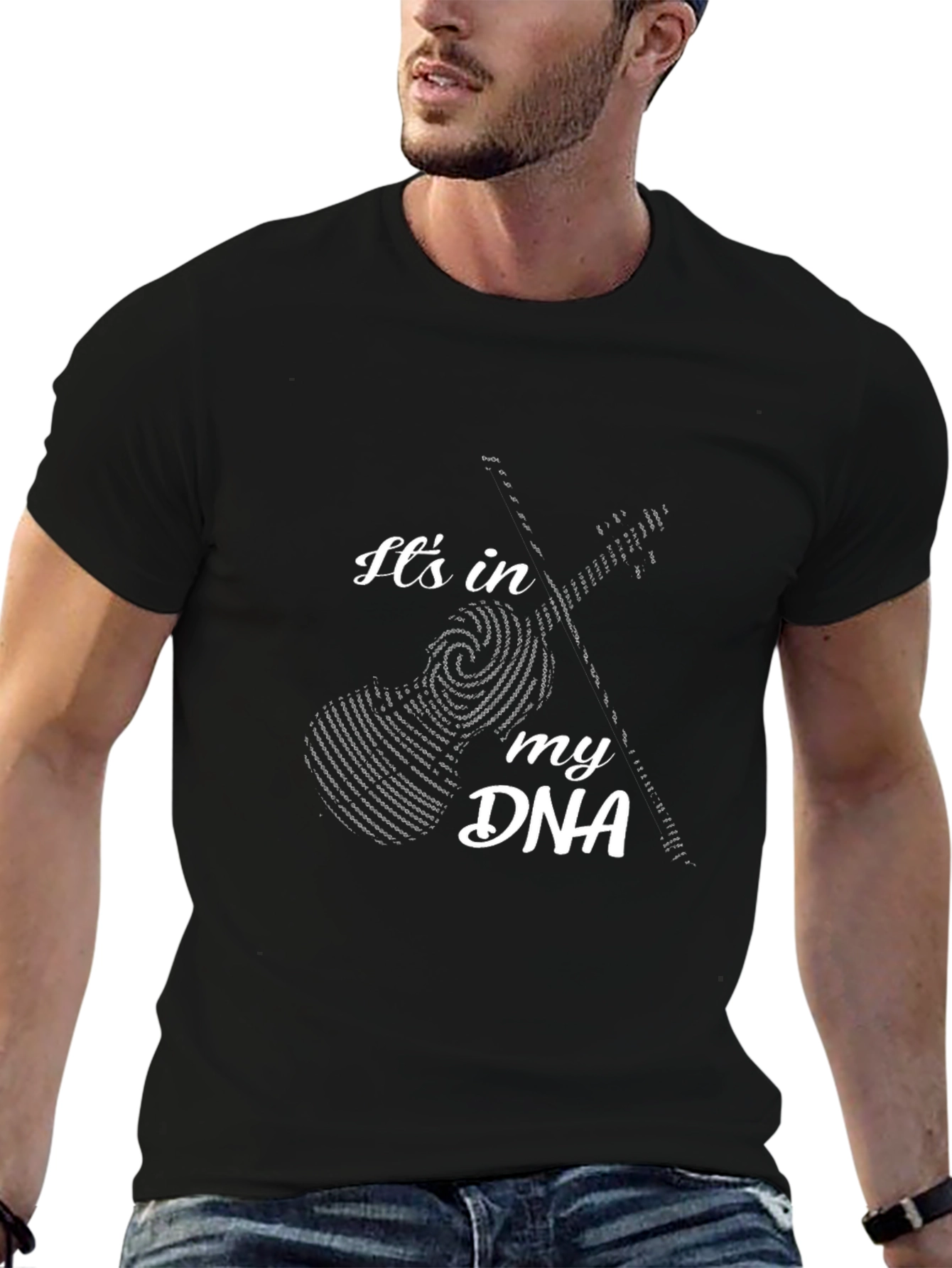 Musicians DNA Black T-Shirt