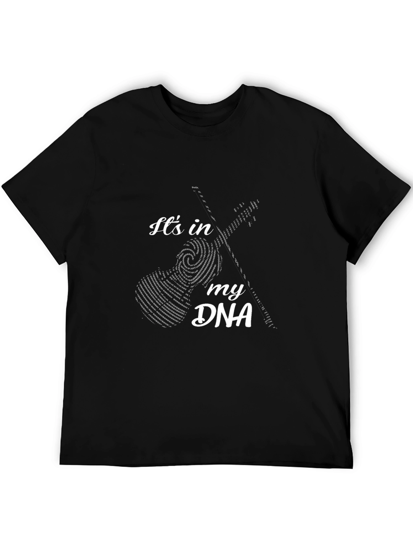 Musicians DNA Black T-Shirt