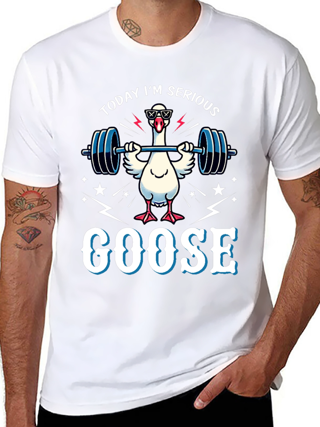Serious Goose Workout T-Shirt