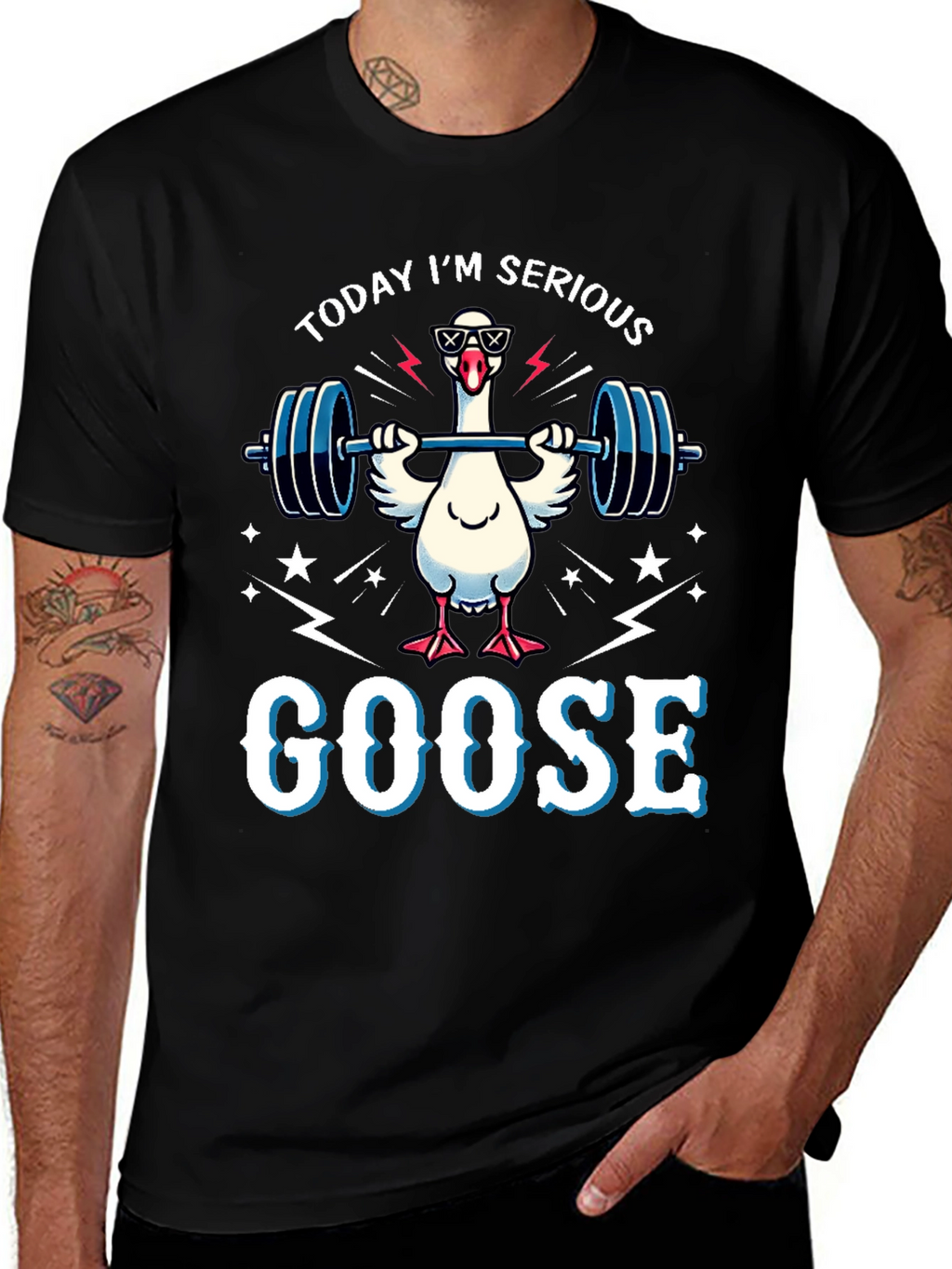 Serious Goose Workout T-Shirt
