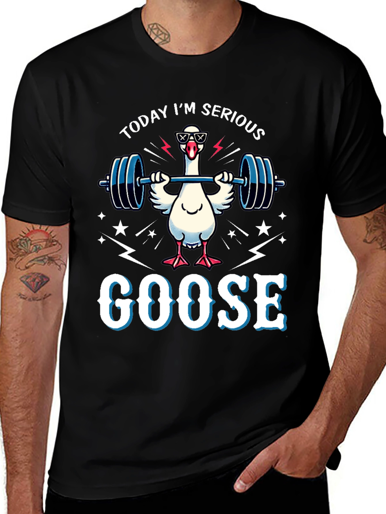 Serious Goose Workout T-Shirt