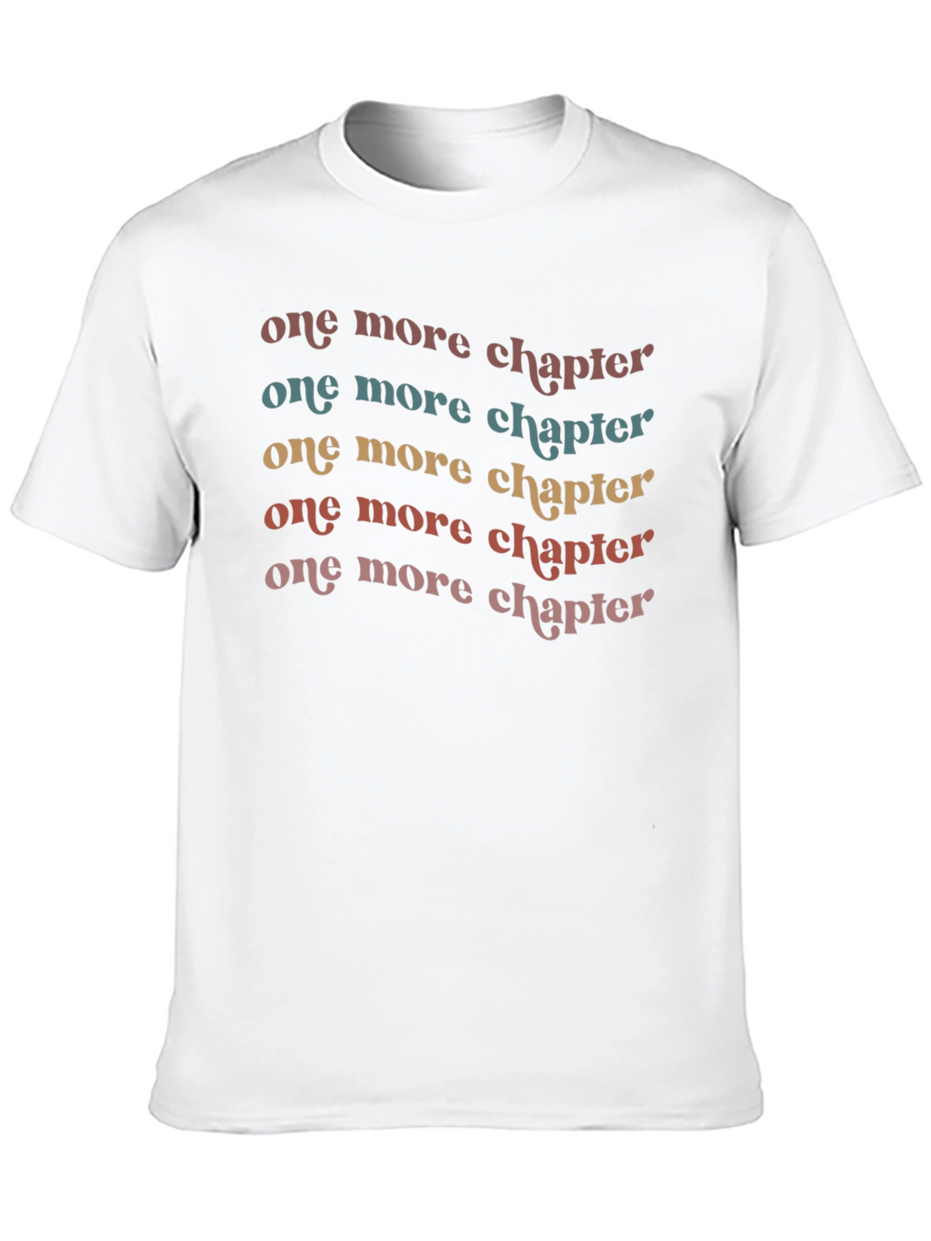 One More Chapter T-Shirt - Book Lover Tee