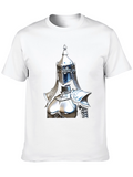 Medieval Knight Armor Graphic T-Shirt