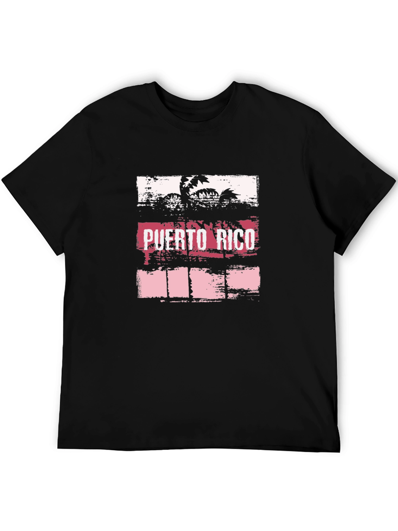 Puerto Rico T-Shirt Palm Tree Graphic Tee