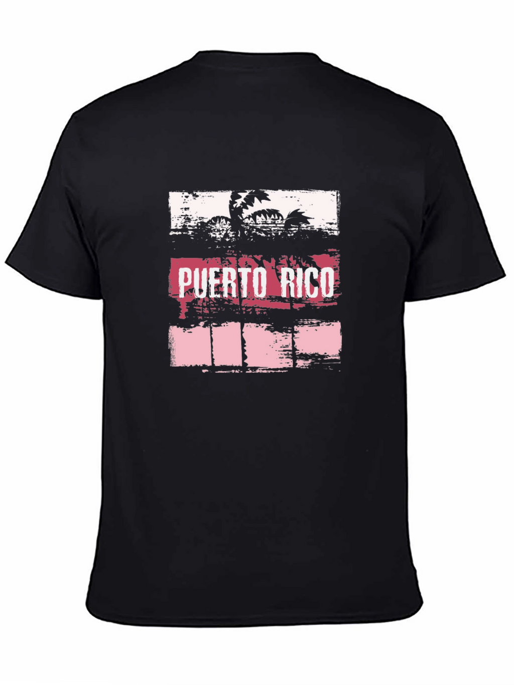 Puerto Rico T-Shirt Palm Tree Graphic Tee