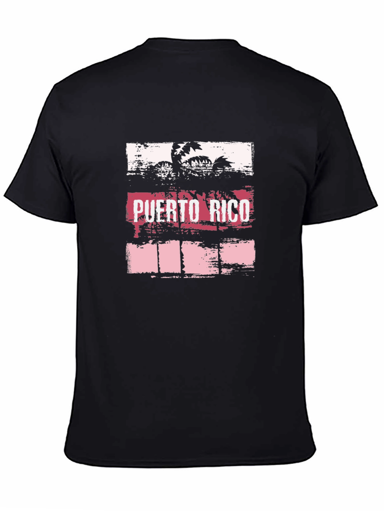 Puerto Rico T-Shirt Palm Tree Graphic Tee