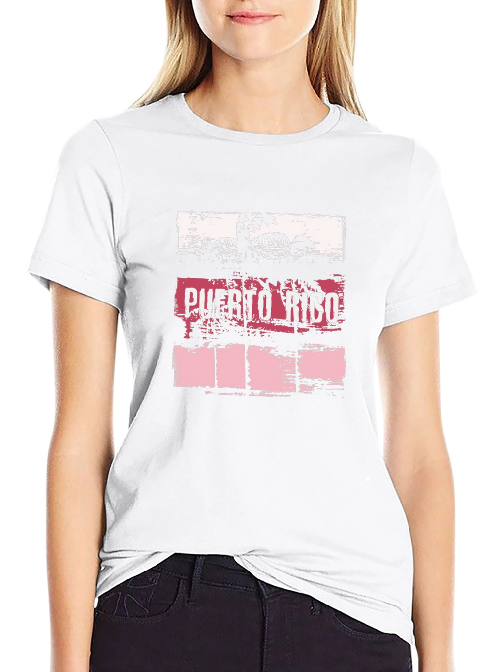 Puerto Rico T-Shirt Palm Tree Graphic Tee
