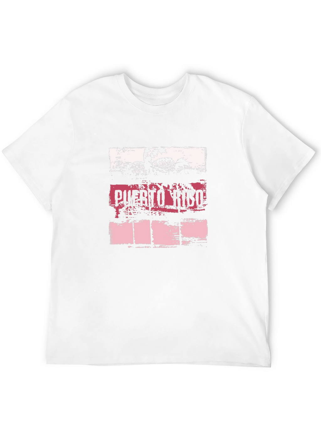 Puerto Rico T-Shirt Palm Tree Graphic Tee