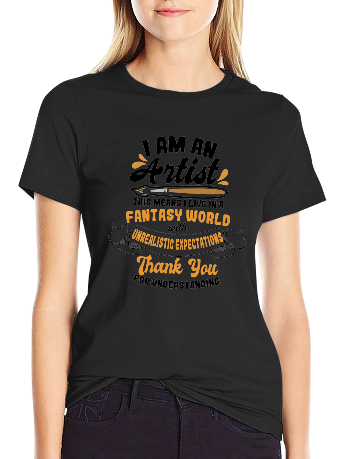 I AM AN Artist T-Shirt - Fantasy World Design