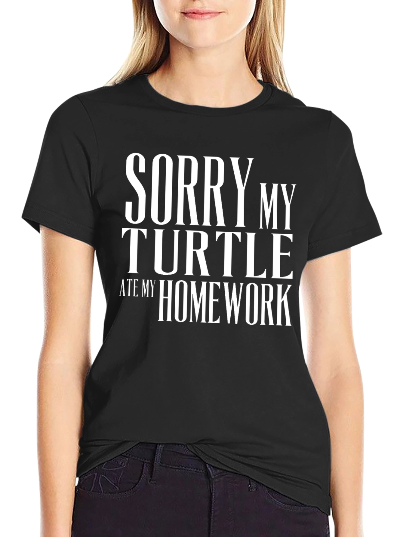 Sorry My Turtle Ate My Homework T-Shirt