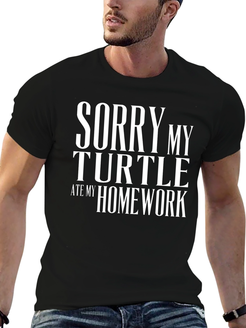 Sorry My Turtle Ate My Homework T-Shirt