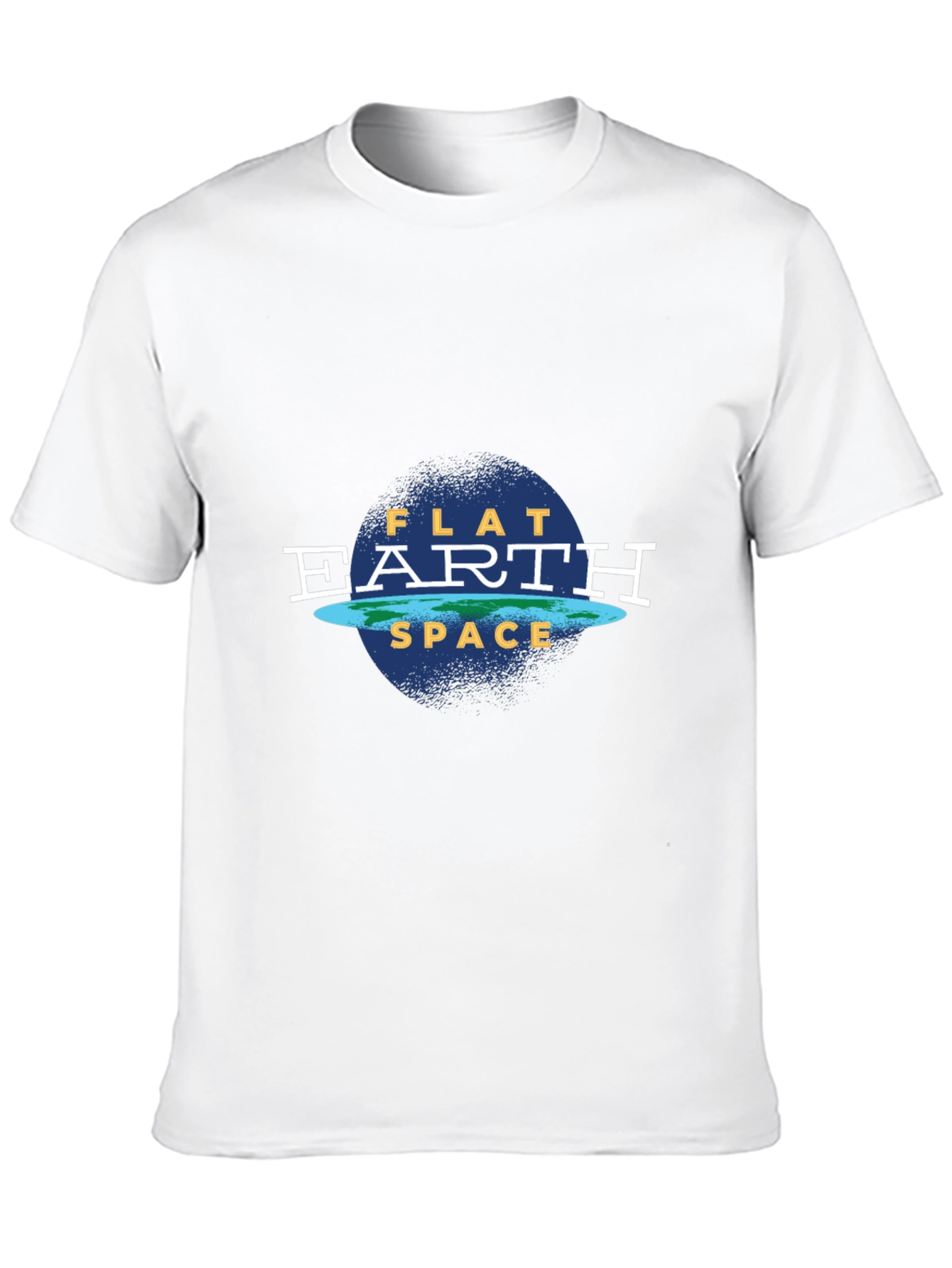 Flat Earth Society T-Shirt - Conspiracy Theory Tee