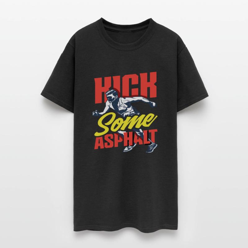 Kick Some Asphalt Runner Motif