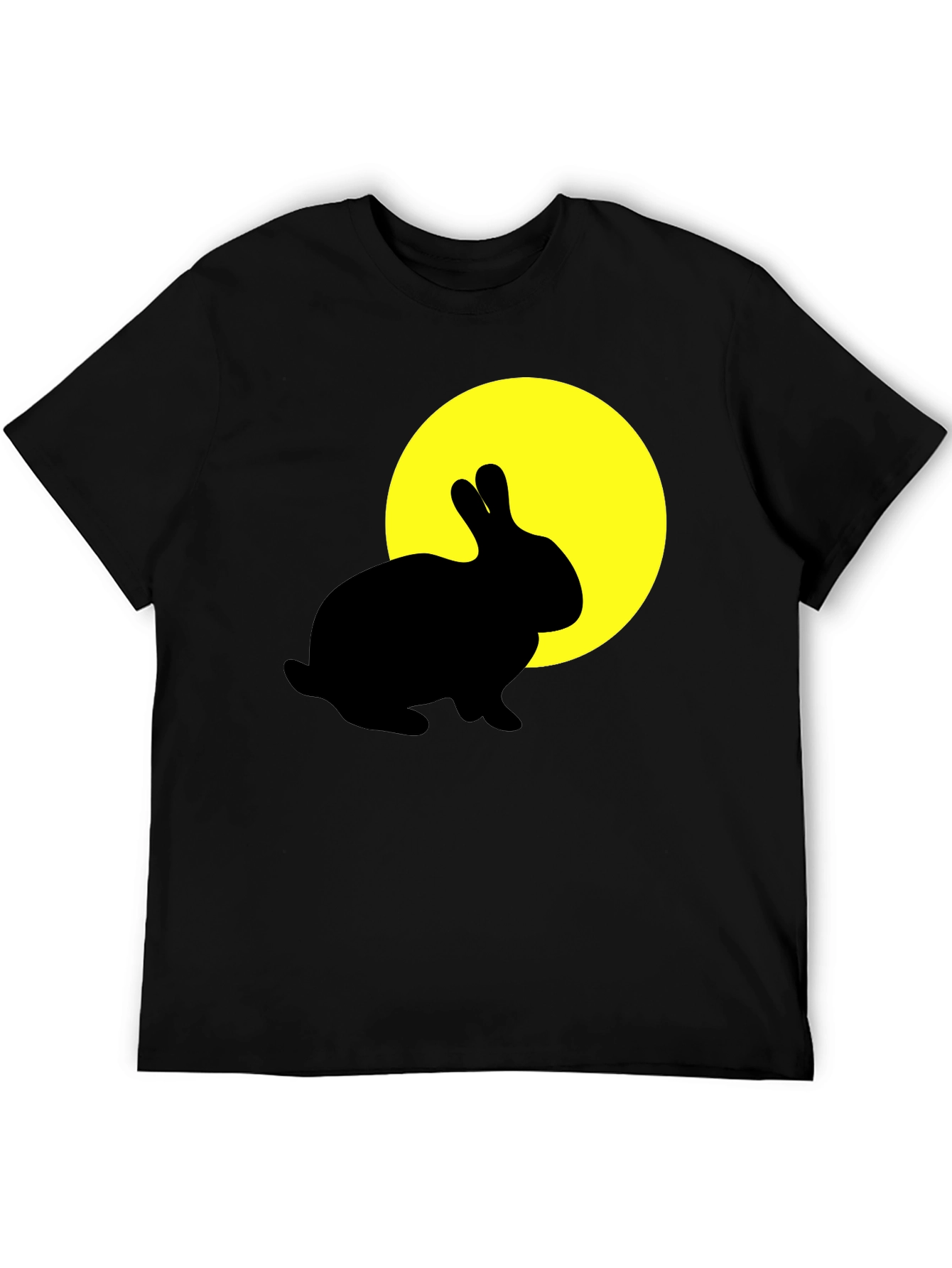 Rabbit Moon Graphic T-Shirt