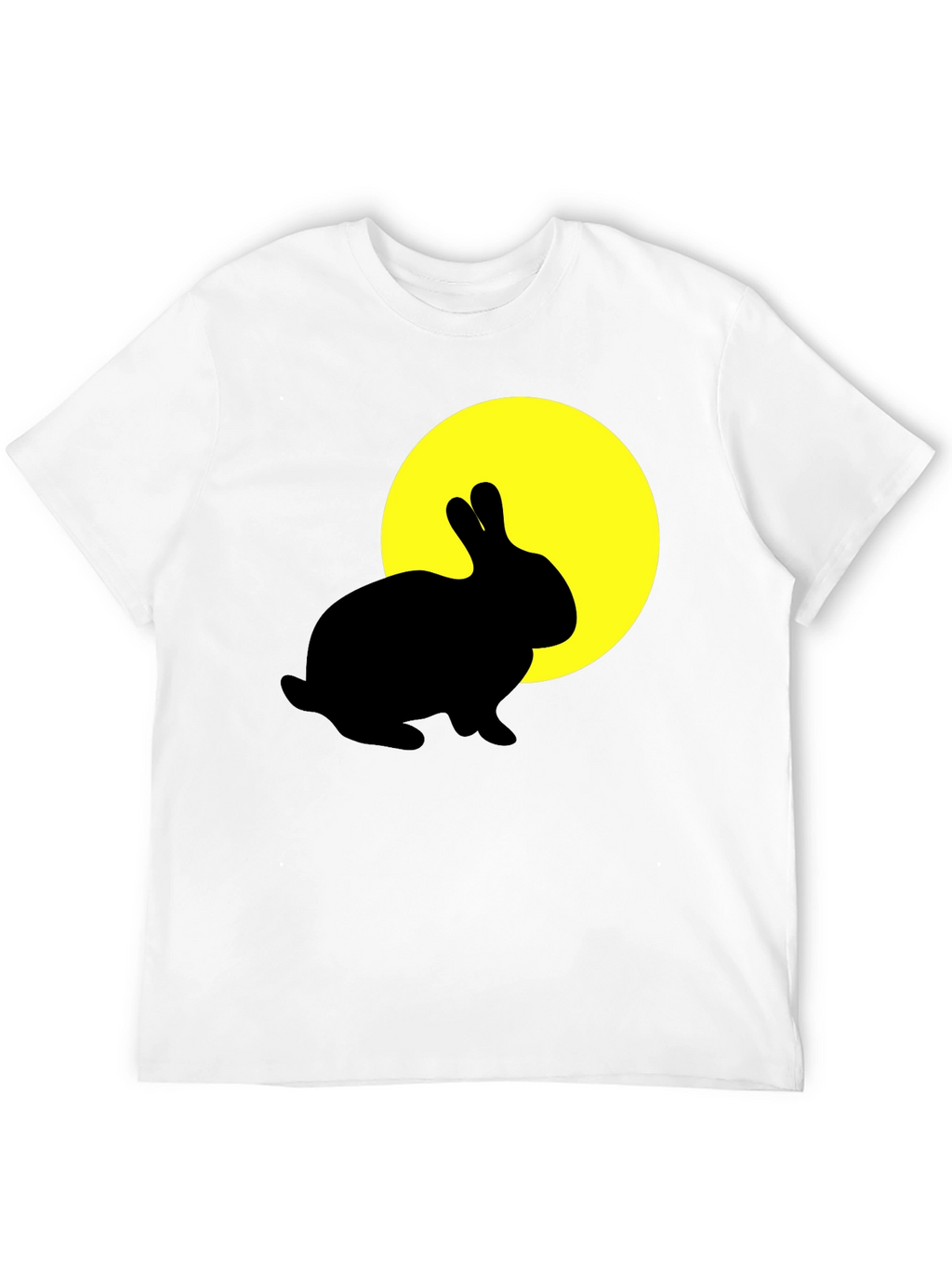 Rabbit Moon Graphic T-Shirt