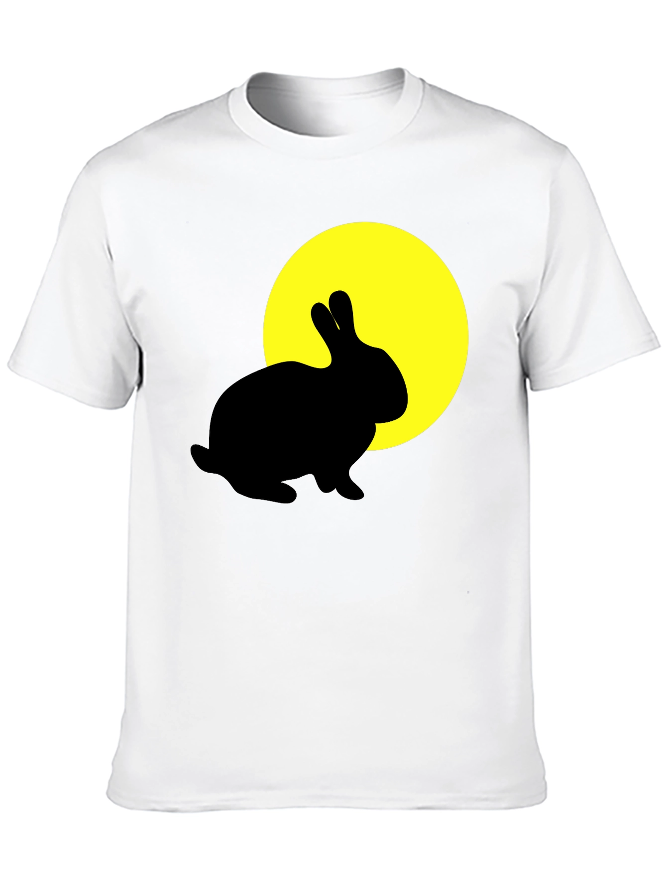 Rabbit Moon Graphic T-Shirt
