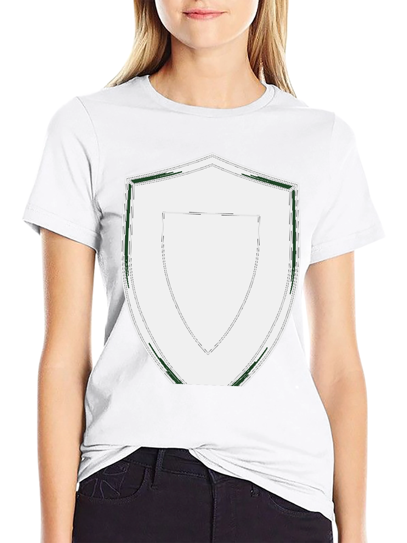 Shield Graphic Black T-Shirt