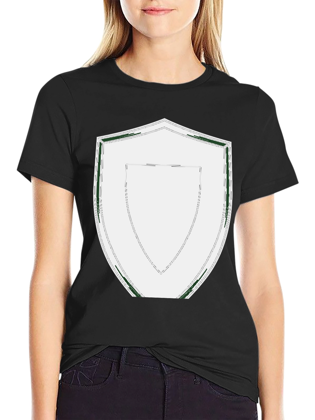 Shield Graphic Black T-Shirt